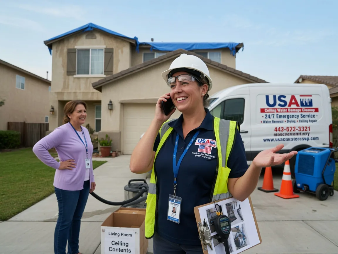 Ceiling Water Damage Restoration Walters, OK FAQs